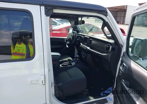 2019 Jeep Wrangler Unlimited Sport S 4X4 из США, поврежденный, VIN 1C4HJXDG4KW635965